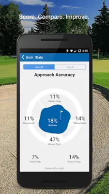 Golf GPS & Scorecard android App screenshot 2